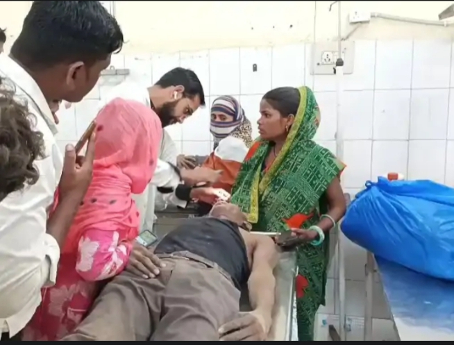 सीतापुर में ईंट भट्ठे पर मजदूर की संदिग्ध मौत, परिजनों का हंगामा — पुलिस जांच में जुटी