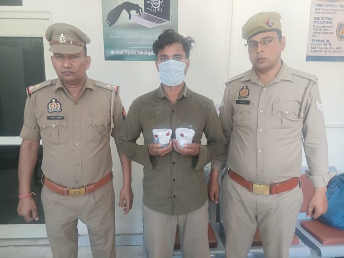 Accused of selling smack in Shalimar Garden arrested, 78 packets of drug recovered