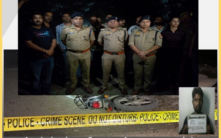 जिला गाजियाबाद जब मामा बना हैवान, पुलिस बनी उस हैवान का काल