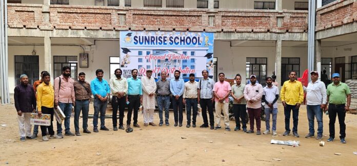 Sunrise School Basti's annual function concluded, admission started
