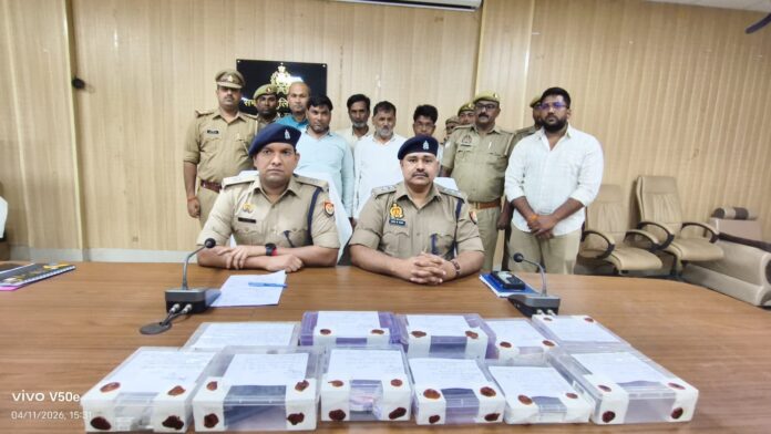 Fake currency gang busted in Basti: 5 arrested, fake notes worth Rs 4.20 lakh recovered
