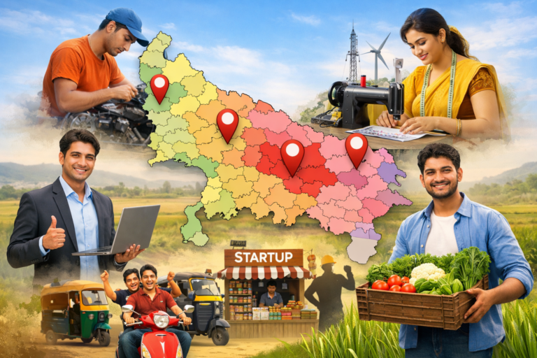 यूपी सरकार का ‘सीएम युवा’ मिशन, स्वरोजगार की दौड़ में जौनपुर नंबर वन; आजमगढ़ और हरदोई ने भी मारी बाजी