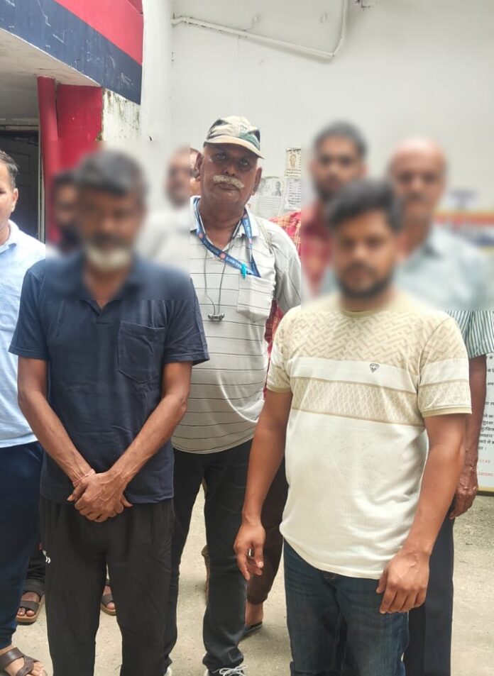 Information was gathered about the family of the missing person and he was handed over to them safely.