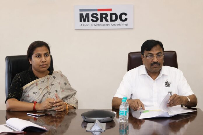 Pending development works in Chandrapur will gain momentum, Minister of State for Energy Meghna Sakore-Bordikar held a review meeting