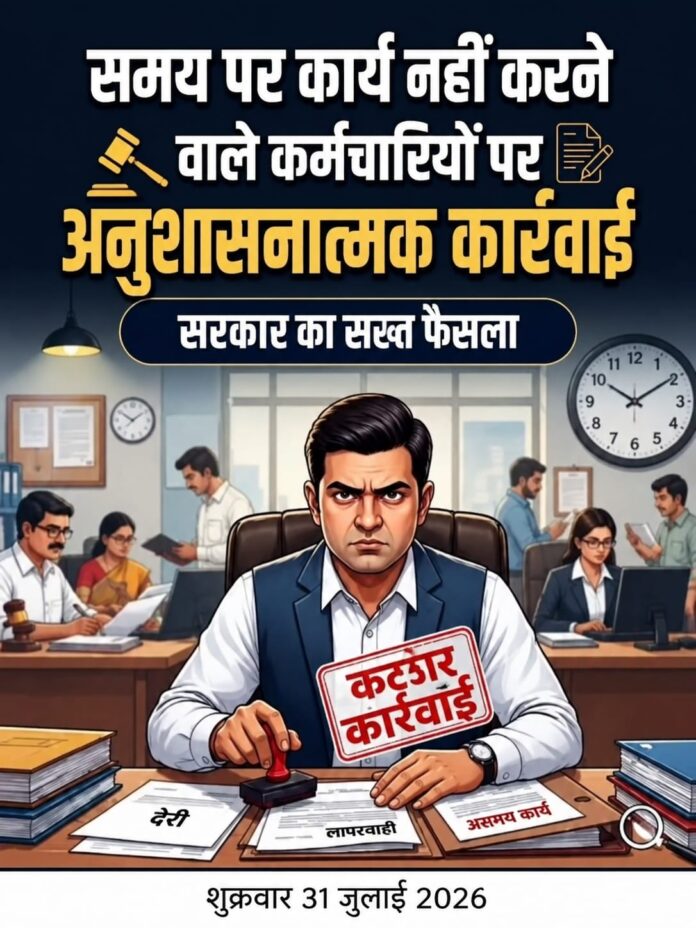 Maharashtra government's big decision: Disciplinary action will be taken against employees who remain absent from office without permission.
